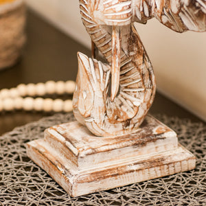 #WhiteWashGaneshaOnStand