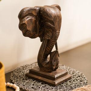 #BrownGaneshaOnStand