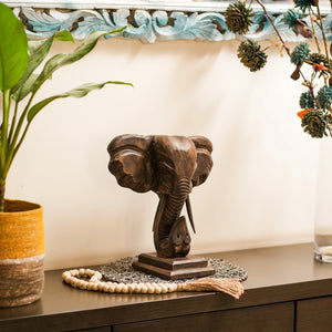 #BrownGaneshaOnStand