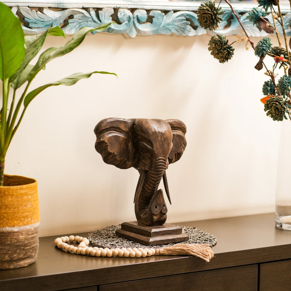 #BrownGaneshaOnStand