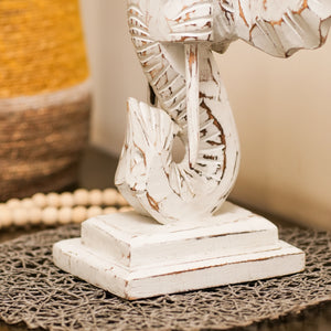 #WhiteGaneshaOnStand