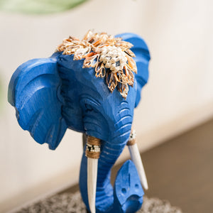 TIMBER KALA'S GANESHA'S ECHO ON STAND FOR DECOR