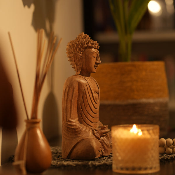 TIMBERKALA'S DHYAANA BUDDHA FOR DECOR