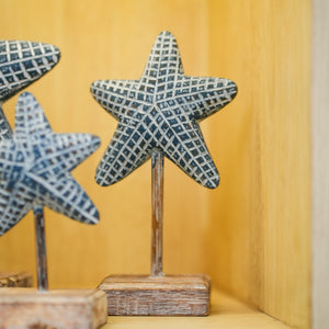 #BlueStarfishsetOfThree