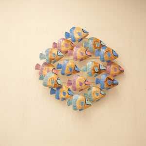 TIMBERKALA'S ANGEL SCHOOL OF FISH ROUND FOR DECOR