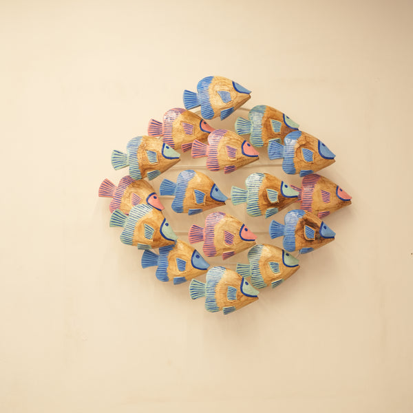 TIMBERKALA'S ANGEL SCHOOL OF FISH ROUND FOR DECOR