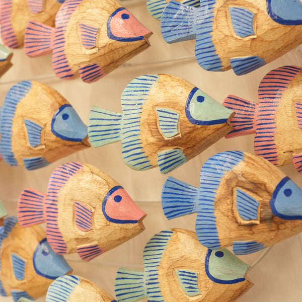 TIMBERKALA'S ANGEL SCHOOL OF FISH ROUND FOR DECOR