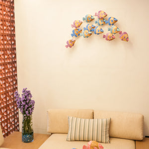 TIMBER KALA'S LONG SCHOOL OF ANGEL FISH FOR DECOR