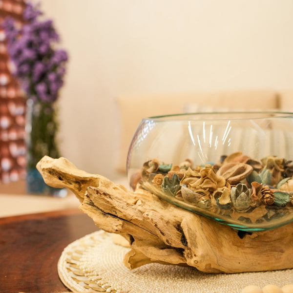 TIMBER KALA'S DRIFT WOOD BOWL FOR DECOR