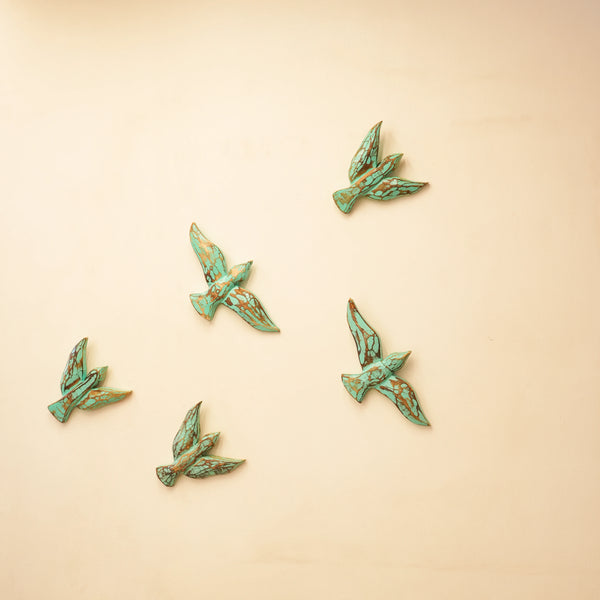 TIMBER KALA'S WOODEN SPARROW FOR DECOR