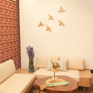 TIMBER KALA'S WOODEN SPARROW FOR DECOR