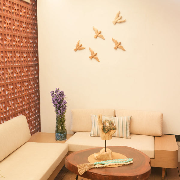 TIMBER KALA'S WOODEN SPARROW FOR DECOR
