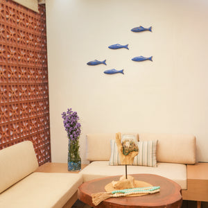 TIMBER KALA'S  SINGLE WOODEN FISH FOR DECOR