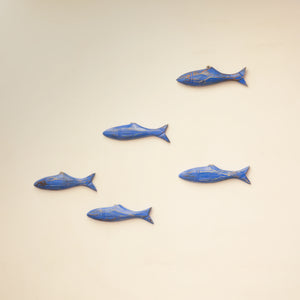 TIMBER KALA'S  SINGLE WOODEN FISH FOR DECOR