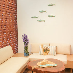 TIMBER KALA'S  SINGLE WOODEN FISH FOR DECOR