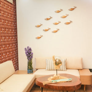 TIMBER KALA'S  SINGLE WOODEN FISH FOR DECOR
