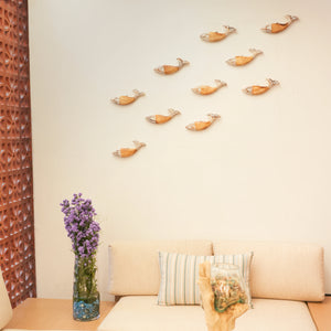 TIMBER KALA'S  SINGLE WOODEN FISH FOR DECOR