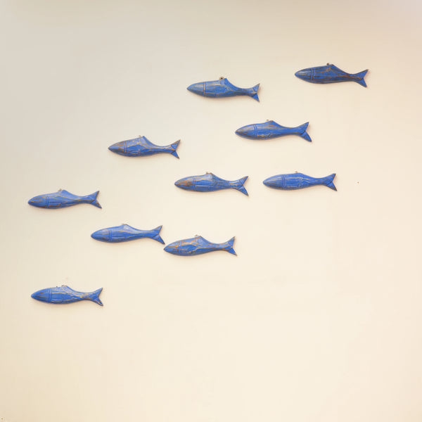 TIMBER KALA'S  SINGLE WOODEN FISH FOR DECOR