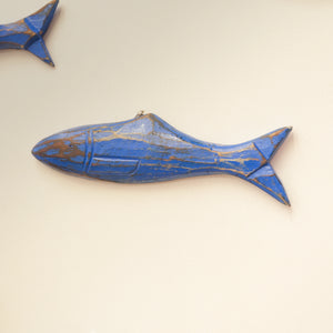 TIMBER KALA'S  SINGLE WOODEN FISH FOR DECOR