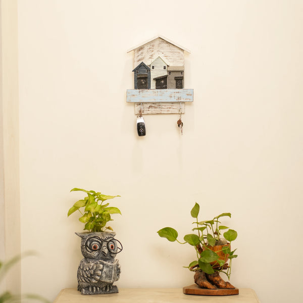 TIMBER KALA'S BEACH HUTS KEY HOLDER FOR DECOR