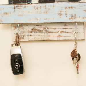 TIMBER KALA'S BEACH HUTS KEY HOLDER FOR DECOR