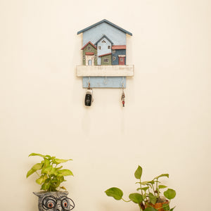 TIMBER KALA'S BEACH HUTS KEY HOLDER FOR DECOR