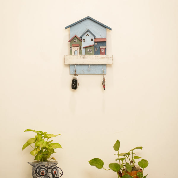 TIMBER KALA'S BEACH HUTS KEY HOLDER FOR DECOR