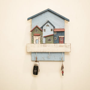TIMBER KALA'S BEACH HUTS KEY HOLDER FOR DECOR
