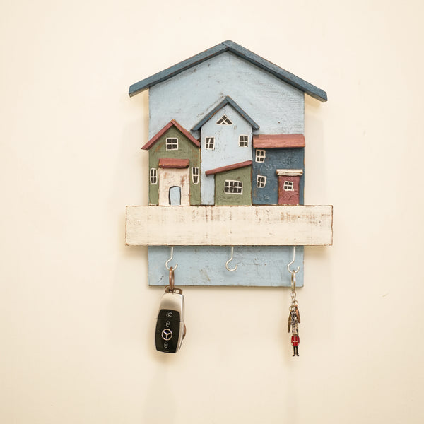 TIMBER KALA'S BEACH HUTS KEY HOLDER FOR DECOR