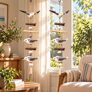 SEAGULL PAIR OF HANGINGS FOR BALCONIES