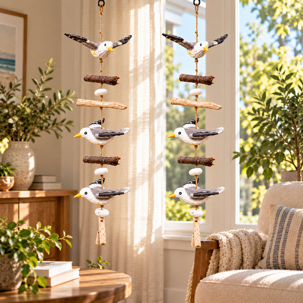 SEAGULL PAIR OF HANGINGS FOR BALCONIES