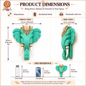 #TURQUIOSE_GANESHA_SMALL_ECHO