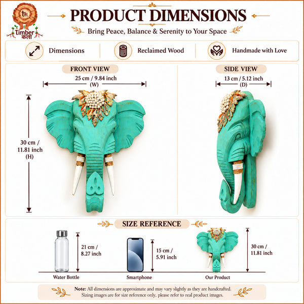 #TURQUIOSE_GANESHA_SMALL_ECHO