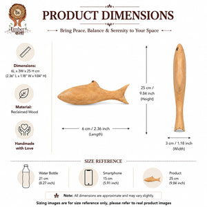 #NaturalWoodenFish
