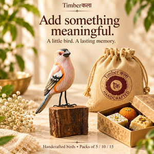 SMALL BIRDS ON LOG GIFTING ADD ONS