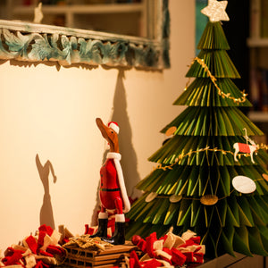 TIMBER KALA’S MEDIUM SANTA DUCK FOR DECOR