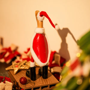 TIMBER KALA’S SMALL SANTA DUCK FOR DECOR