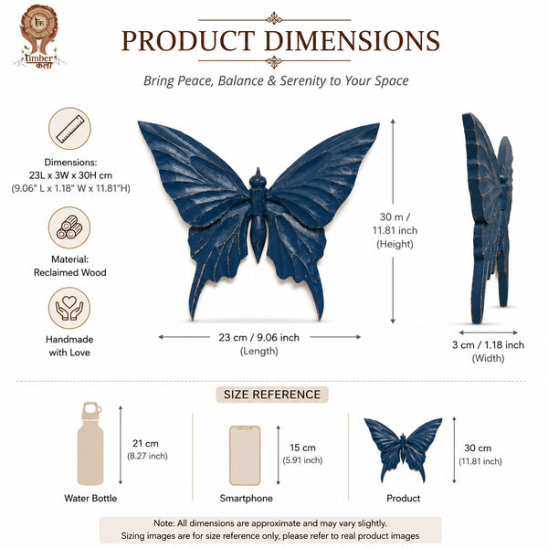 #DarkBlueButterflyWings