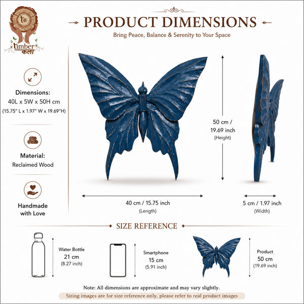 #DarkBlueButterflyWings