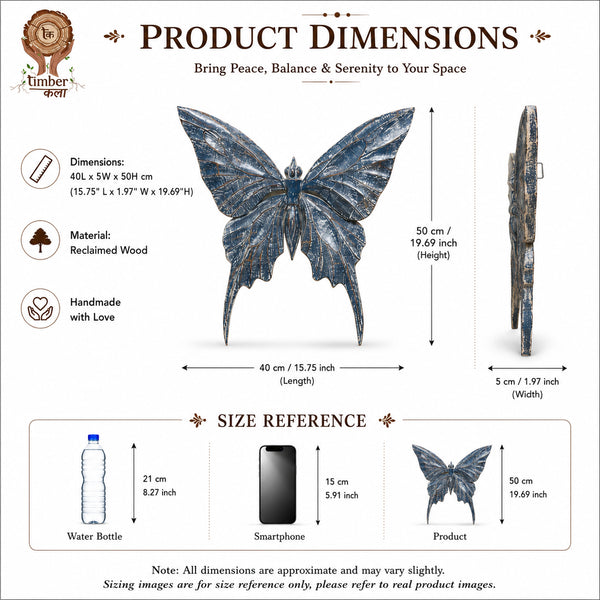 #BlueWashButterflyWings