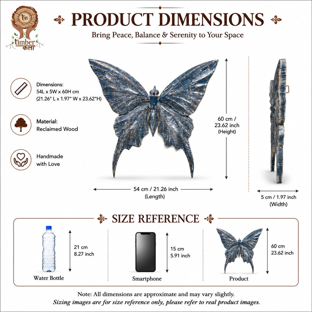 #BlueWashButterflyWings