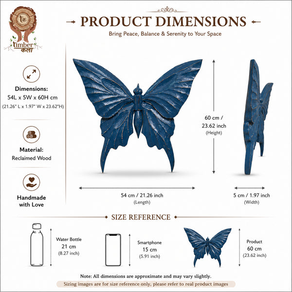 #DarkBlueButterflyWings