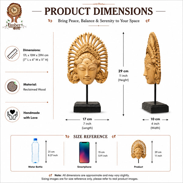TIMBER KALA'S CARVED CROWN