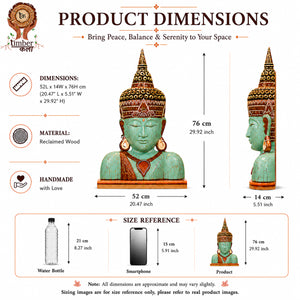 #TurquoiseBuddhaFace