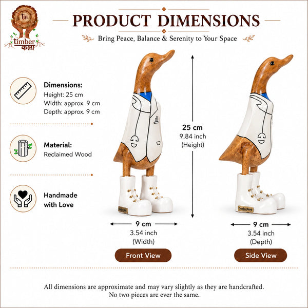 TIMBERKALA'S DOCTOR SWAGGER DUCK FOR DECOR