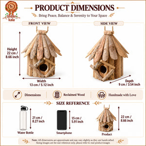 #NaturalBirdHouse