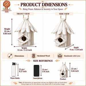 TIMBER KALA’S  BIRD HOUSE FOR DECOR