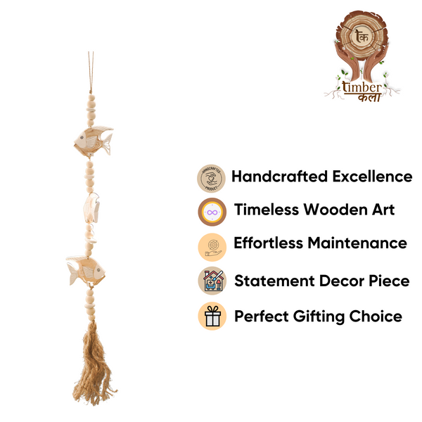 TIMBER KALA’S FISH BREEZY BEADS FOR DECOR