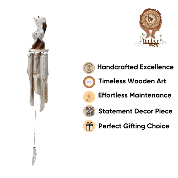 TIMBER KALA’S PELICAN CELESTIAL CHIMES FOR OUTDOORS