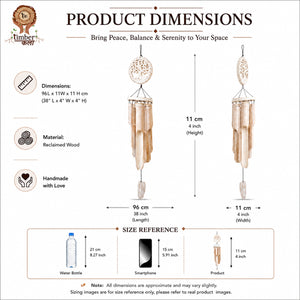 TIMBER KALA'S TREE OF LIFE CELESTIAL CHIMES FOR DECOR